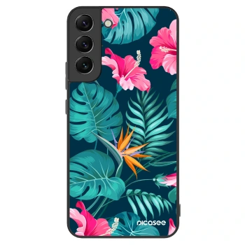 Obal pro Samsung Galaxy S22+ 5G - Pink Monstera
