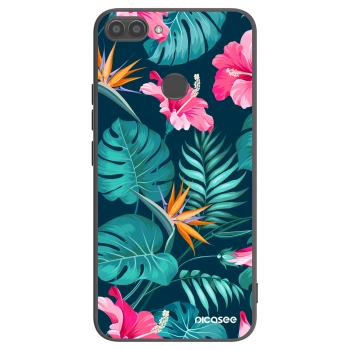 Obal pro Huawei P Smart - Pink Monstera