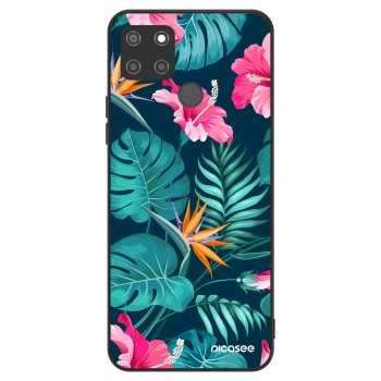 Obal pro Realme C21Y - Pink Monstera