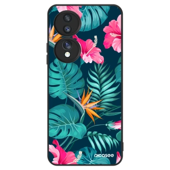 Obal pro Honor 70 - Pink Monstera