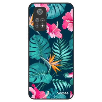Obal pro Xiaomi Poco M4 Pro - Pink Monstera