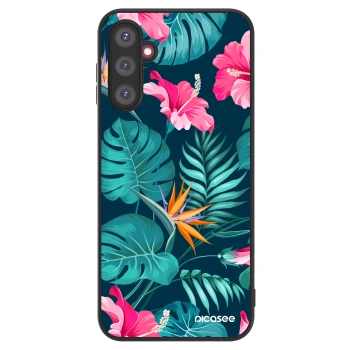 Picasee ULTIMATE CASE pro Samsung Galaxy A14 4G A145R - Pink Monstera