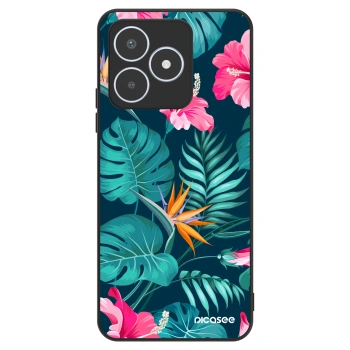 Obal pro Realme C53 - Pink Monstera
