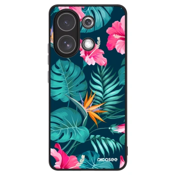 Obal pro Xiaomi Redmi Note 13 4G - Pink Monstera