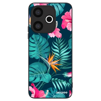 Obal pro Xiaomi Redmi 13 4G - Pink Monstera