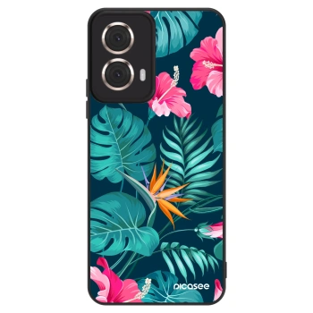 Obal pro Motorola Moto G85 - Pink Monstera