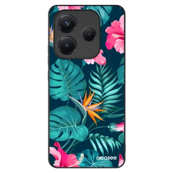 Picasee ULTIMATE CASE pro Xiaomi Redmi Note 14 5G - Pink Monstera
