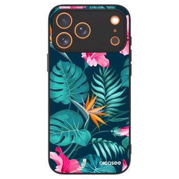 Picasee ULTIMATE CASE pro Apple iPhone 17 Pro Max - Pink Monstera
