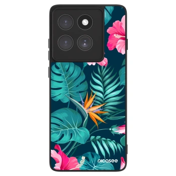 Obal pro Motorola Edge 60 5G - Pink Monstera