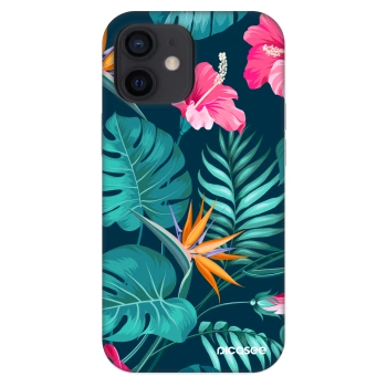 Obal pro Apple iPhone 12 mini - Pink Monstera