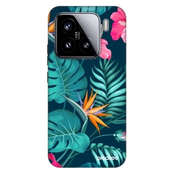 Obal pro Xiaomi 15 - Pink Monstera