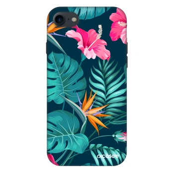 Obal pro Apple iPhone SE 2022 - Pink Monstera
