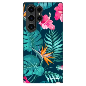 Obal pro Samsung Galaxy S23 Ultra 5G - Pink Monstera
