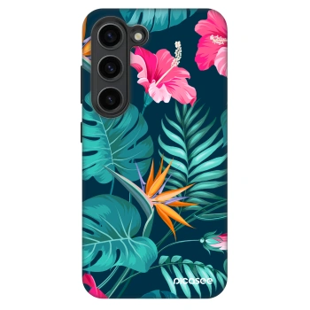 Obal pro Samsung Galaxy S23 5G - Pink Monstera