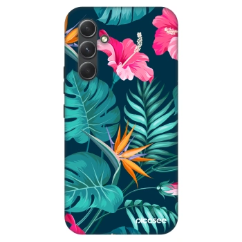 Obal pro Samsung Galaxy A54 5G A546B - Pink Monstera