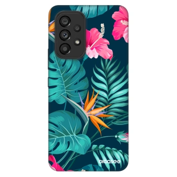 Obal pro Samsung Galaxy A53 5G A536 - Pink Monstera