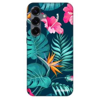 Obal pro Samsung Galaxy S25 5G - Pink Monstera