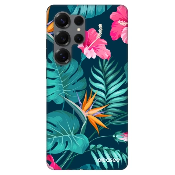 Obal pro Samsung Galaxy S25 Ultra 5G - Pink Monstera