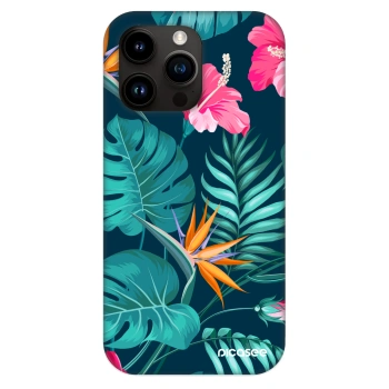 Obal pro Apple iPhone 13 Pro - Pink Monstera