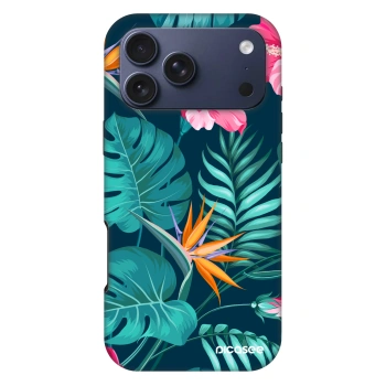 Obal pro Apple iPhone 17 Pro Max - Pink Monstera
