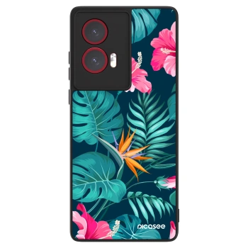 Obal pro Motorola Edge 50 Fusion - Pink Monstera