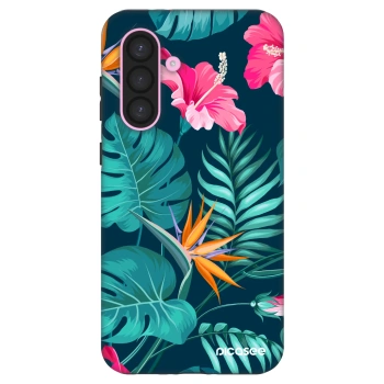 Obal pro Samsung Galaxy A56 5G A566B - Pink Monstera
