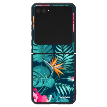 Obal pro Motorola Razr 60 - Pink Monstera