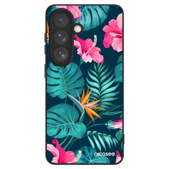 Picasee ULTIMATE CASE pro Samsung Galaxy S26 - Pink Monstera