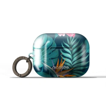 Obal pro Apple AirPods Pro 3 - Pink Monstera