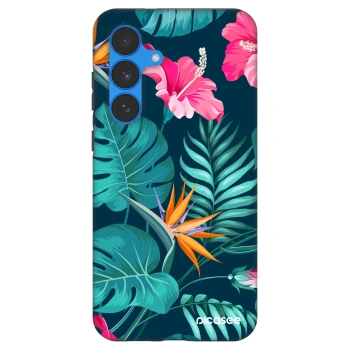Picasee Fashion Case pro Samsung Galaxy S25 FE 5G - Pink Monstera