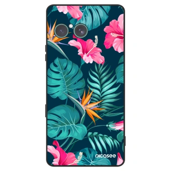 Obal pro Sony Xperia 10 VII - Pink Monstera