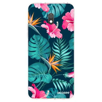Obal pro Xiaomi Redmi 8A - Pink Monstera