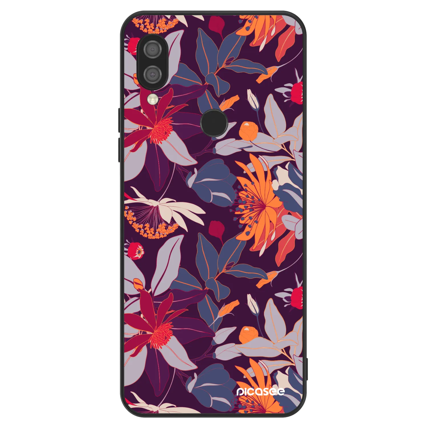 Picasee ULTIMATE CASE pro Xiaomi Redmi 7 - Purple Leaf