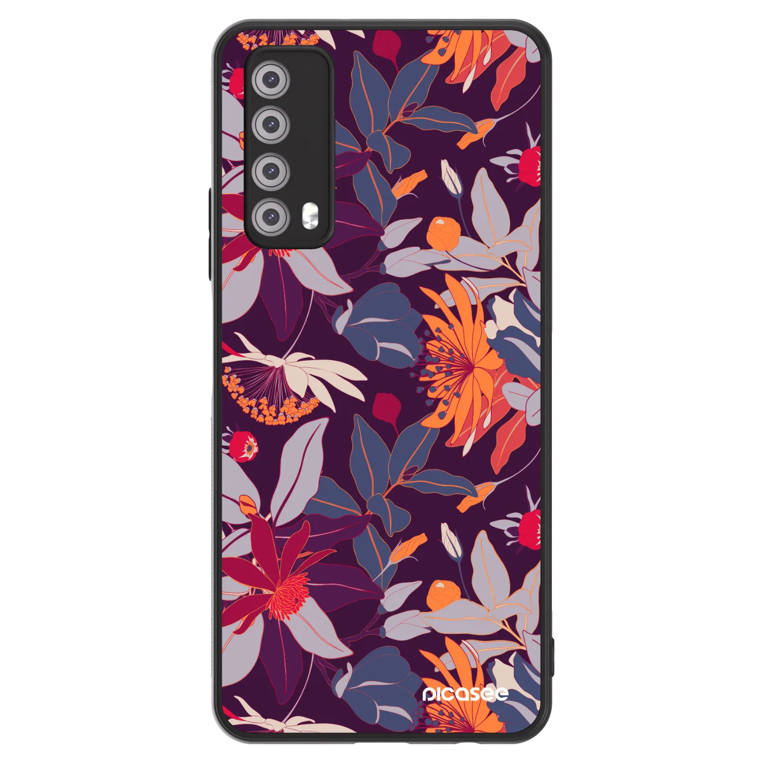 Picasee ULTIMATE CASE pro Huawei P Smart 2021 - Purple Leaf