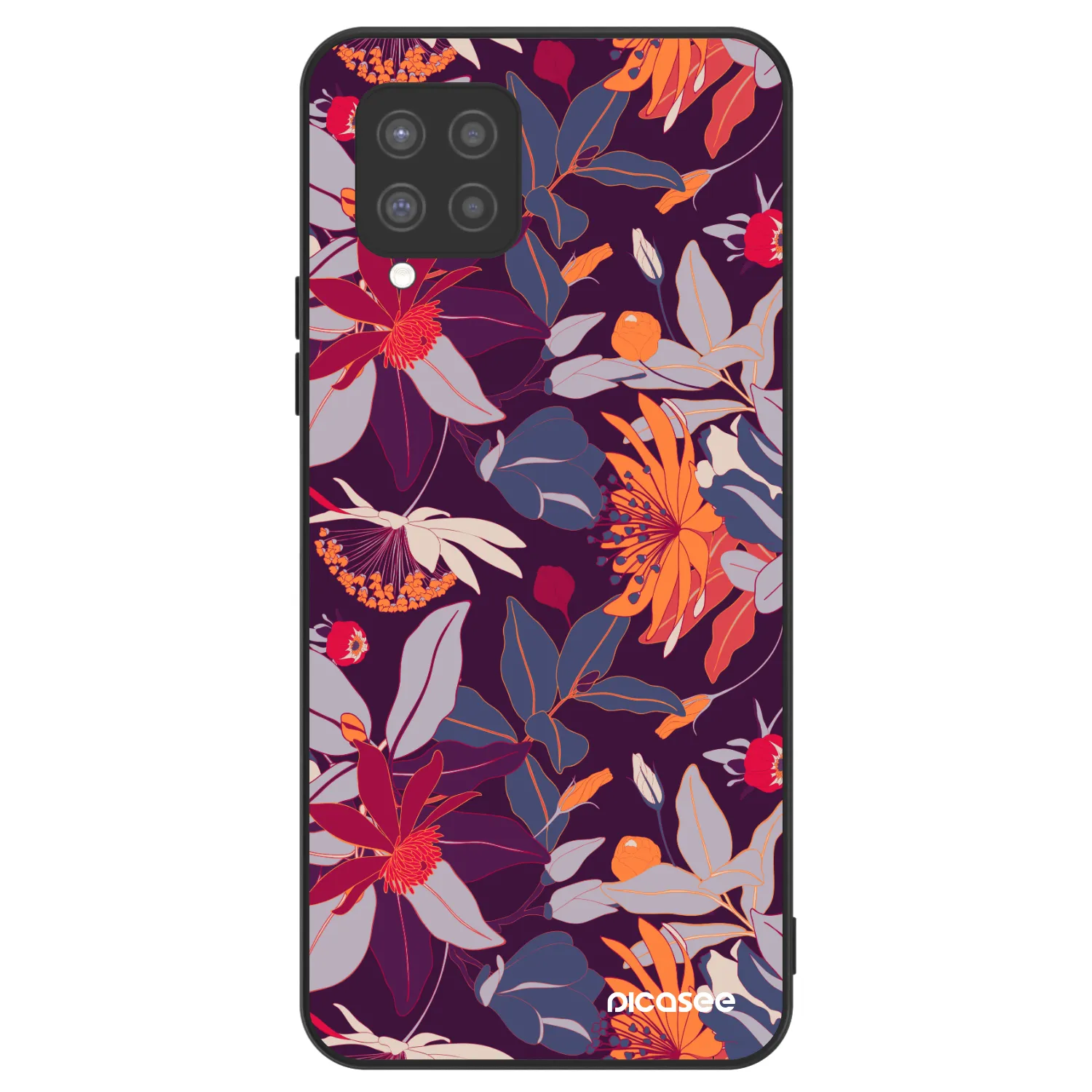 Picasee ULTIMATE CASE pro Samsung Galaxy A42 A426B - Purple Leaf