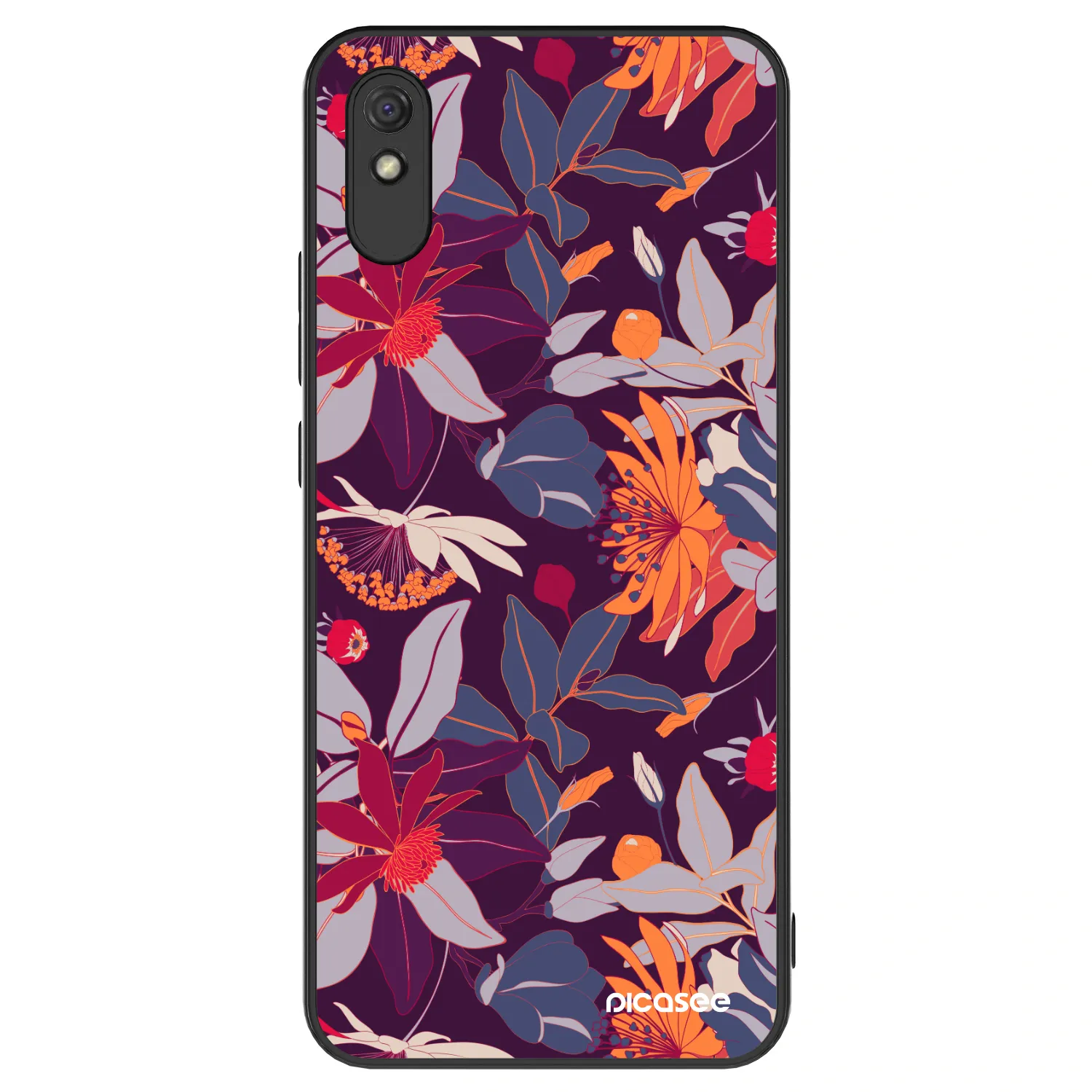 Picasee ULTIMATE CASE pro Xiaomi Redmi 9AT - Purple Leaf