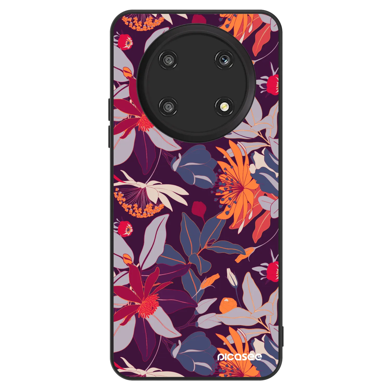 Picasee ULTIMATE CASE pro Honor Magic4 Lite 5G - Purple Leaf