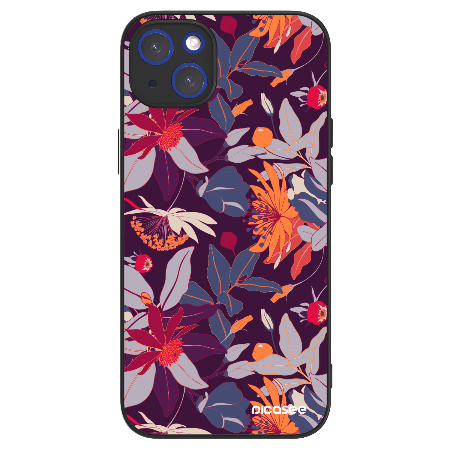 Picasee ULTIMATE CASE pro Apple iPhone 14 Plus - Purple Leaf