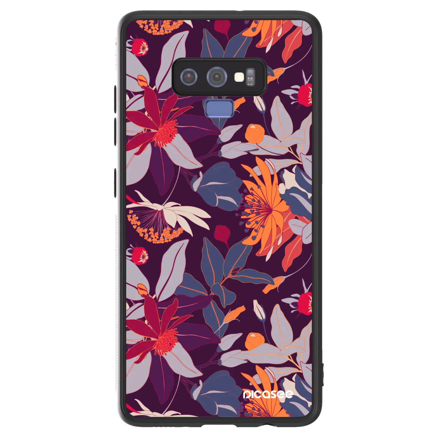 Picasee ULTIMATE CASE pro Samsung Galaxy Note 9 N960F - Purple Leaf