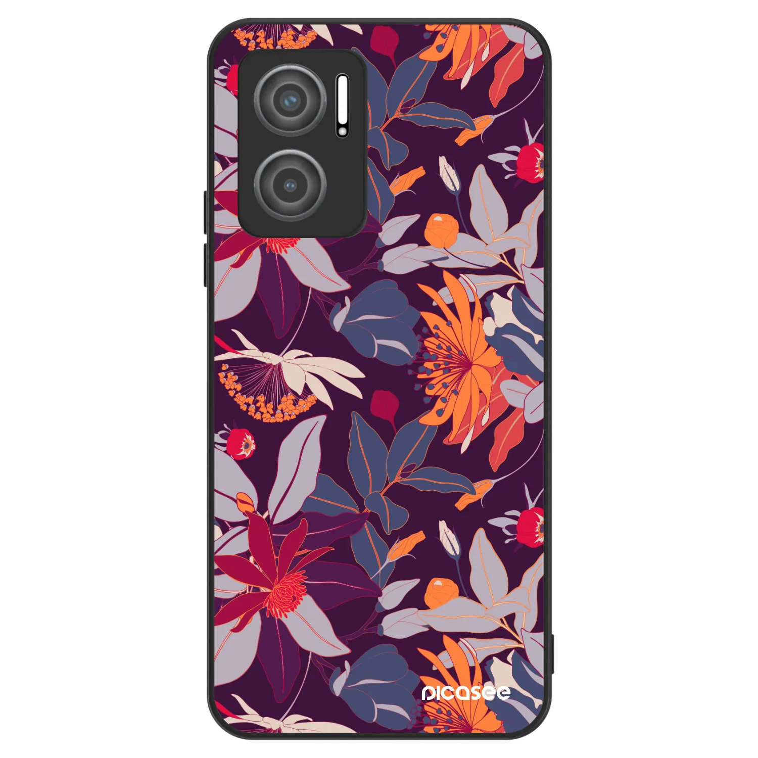 Picasee ULTIMATE CASE pro Xiaomi Redmi 10 5G - Purple Leaf