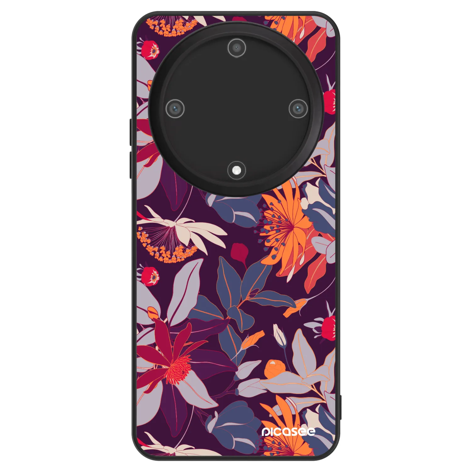 Picasee ULTIMATE CASE pro Honor Magic5 Lite 5G - Purple Leaf