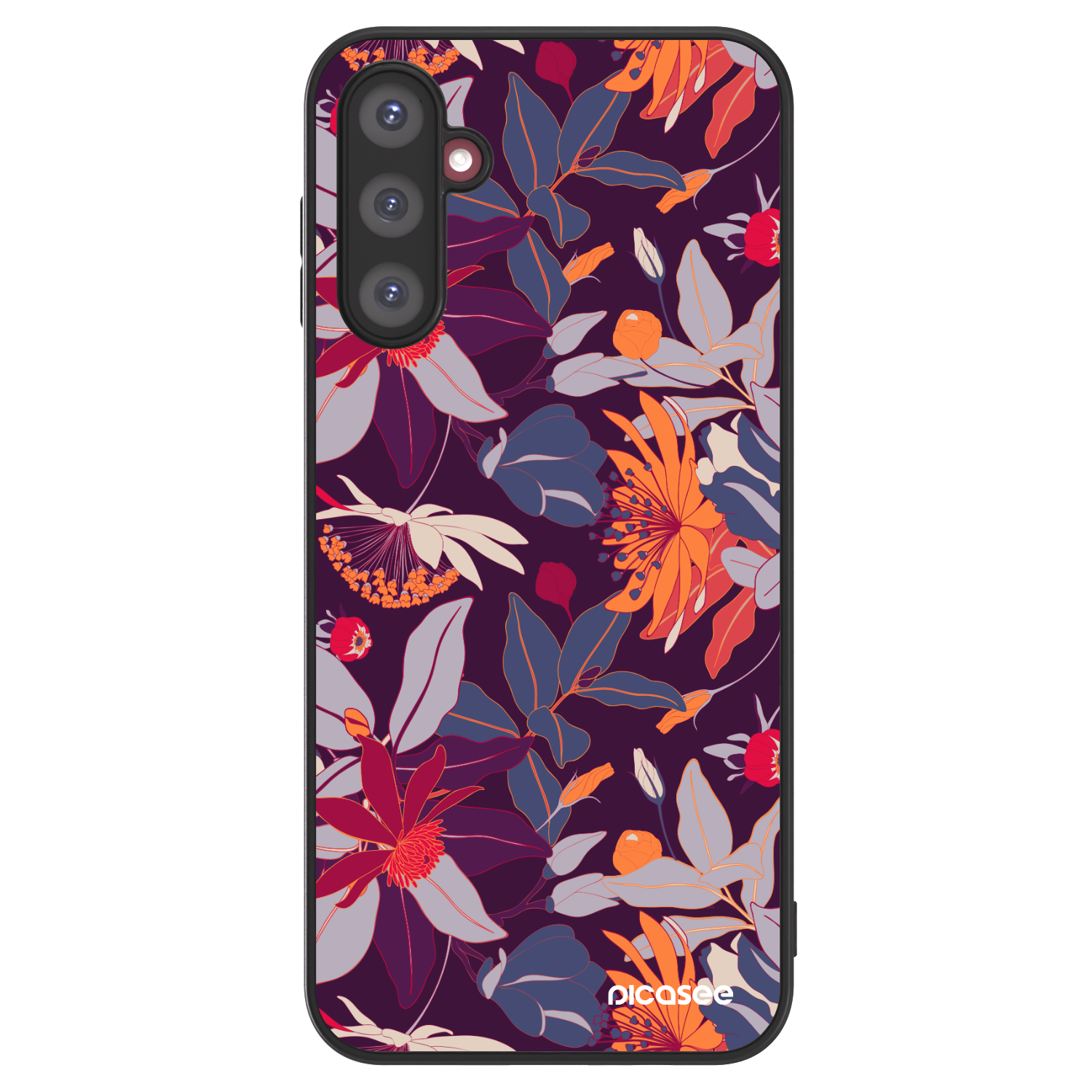 Picasee ULTIMATE CASE pro Samsung Galaxy A14 4G A145R - Purple Leaf