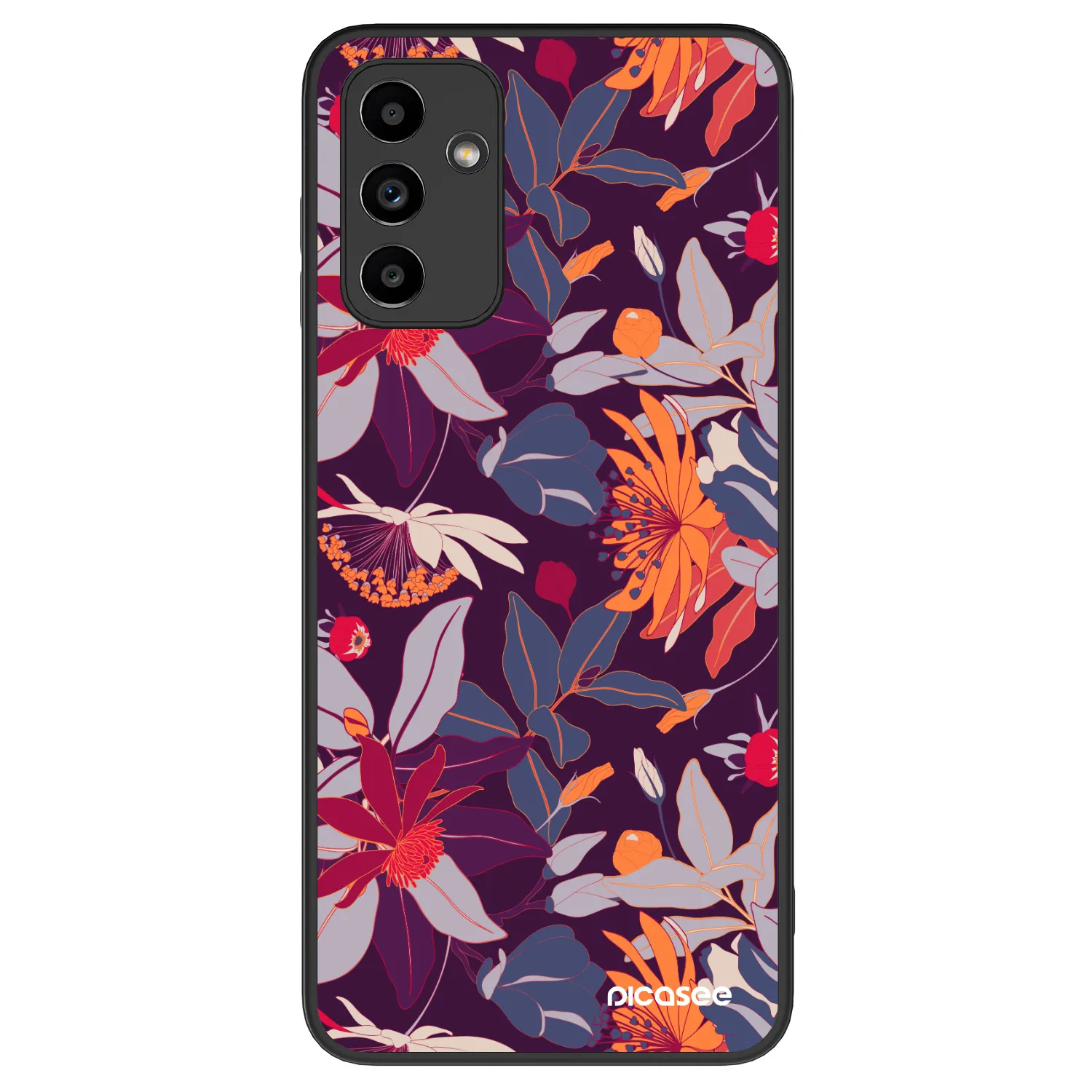 Picasee ULTIMATE CASE pro Samsung Galaxy A04s A047F - Purple Leaf