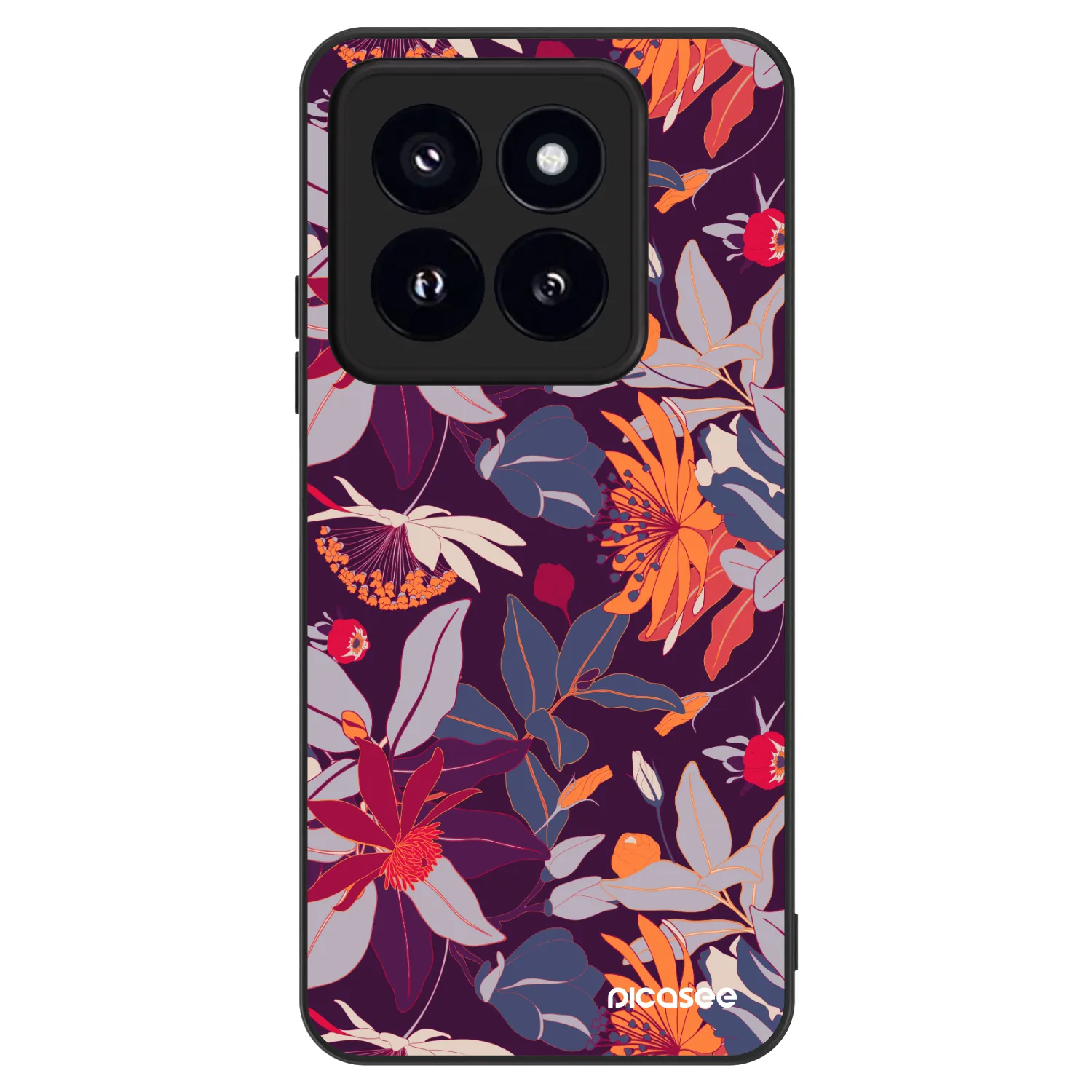 Picasee ULTIMATE CASE pro Xiaomi 14 Pro - Purple Leaf