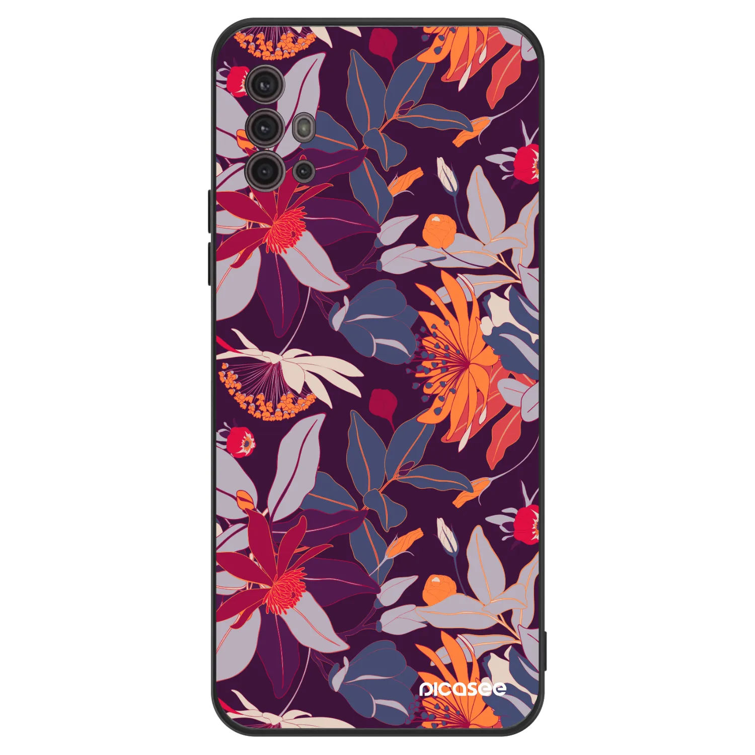 Picasee ULTIMATE CASE pro Motorola Moto G30 - Purple Leaf
