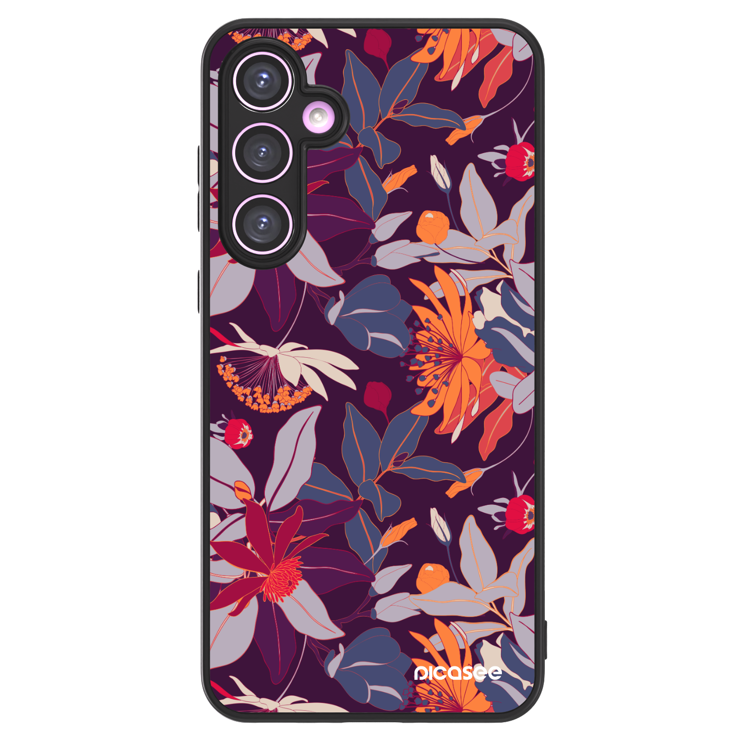Picasee ULTIMATE CASE pro Samsung Galaxy A35 5G A356B - Purple Leaf