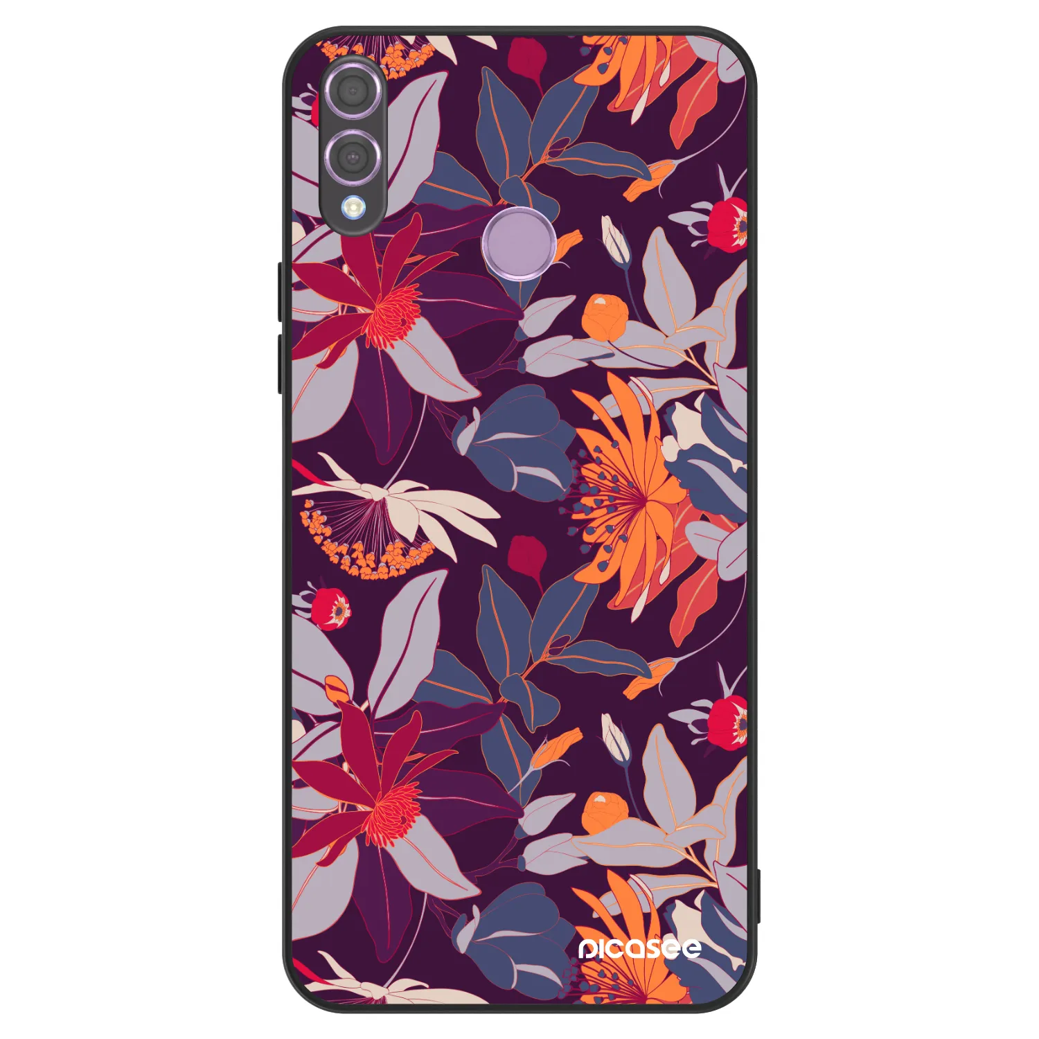 Picasee ULTIMATE CASE pro Honor 8X - Purple Leaf