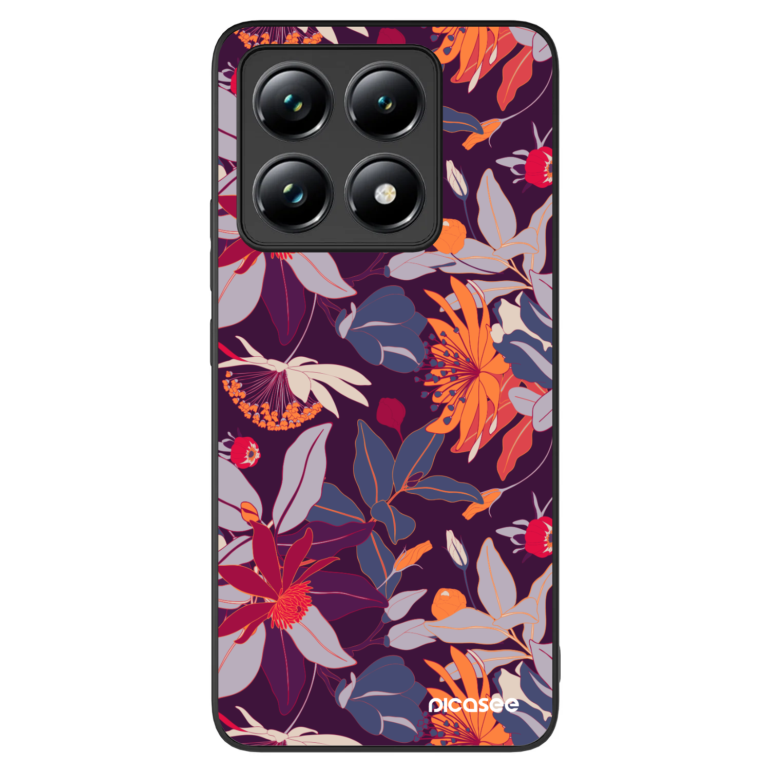 Picasee ULTIMATE CASE pro Xiaomi 14T - Purple Leaf