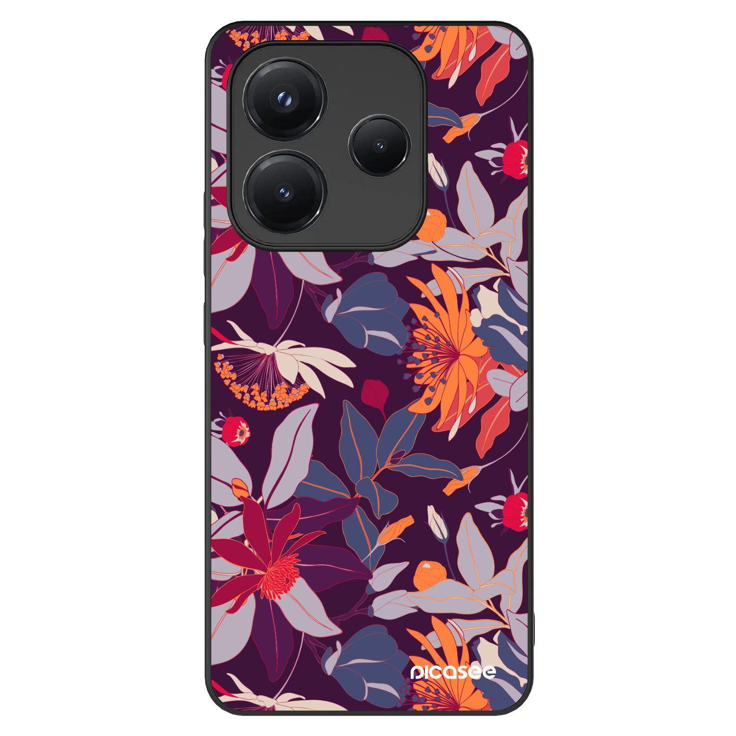 Picasee ULTIMATE CASE pro Xiaomi Redmi Note 14 5G - Purple Leaf