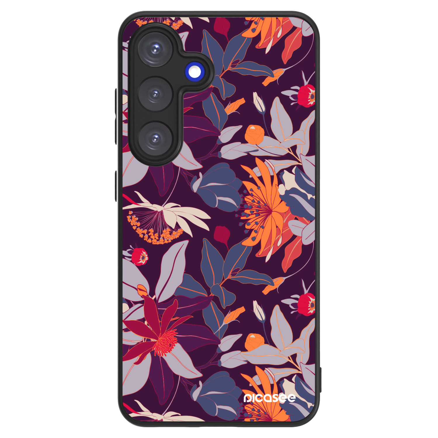 Picasee ULTIMATE CASE pro Samsung Galaxy S25 5G - Purple Leaf